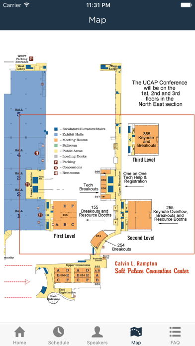 How to cancel & delete UCAP Conference from iphone & ipad 4