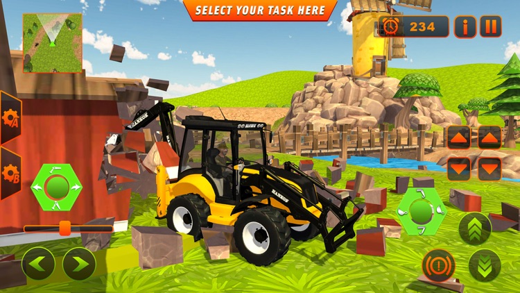 Village Excavator Simulator