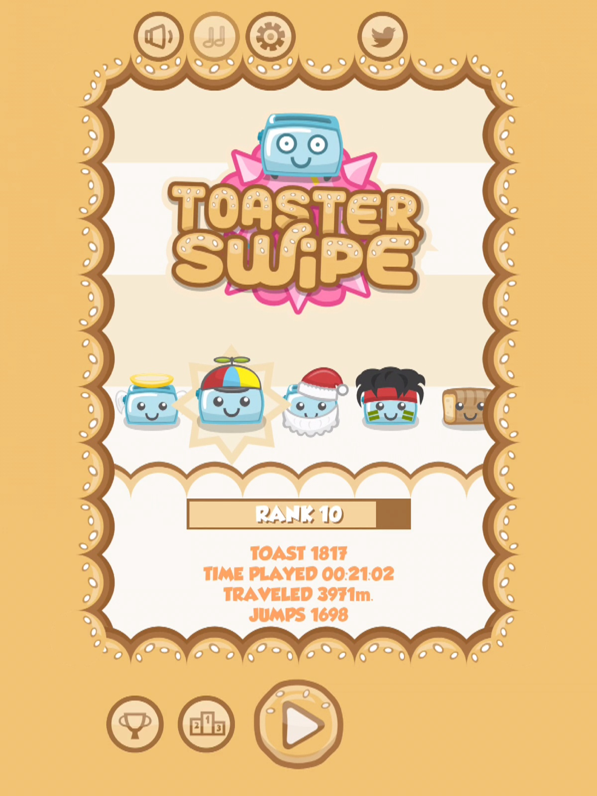 Toaster Swipe: Addicting Jumping Game screenshot 9