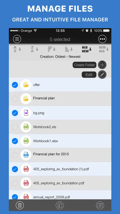 Documents Reader+files browser