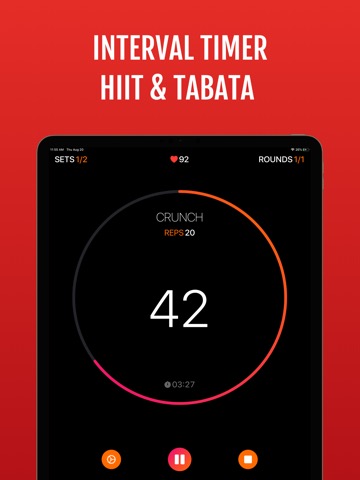 HIIT Workout Timer by Zafappのおすすめ画像1