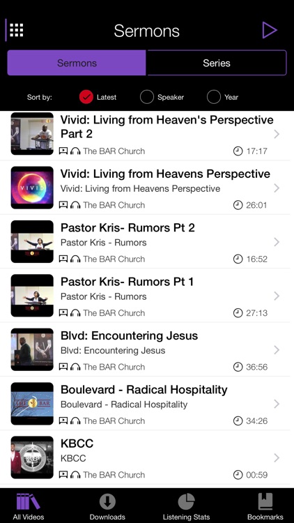 The Bar Church App