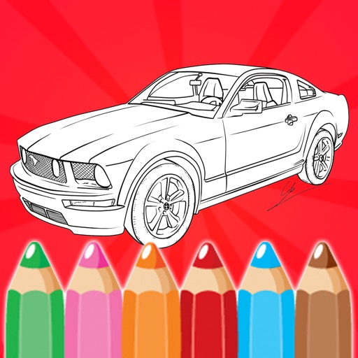 Cars Coloring Book Game - Enjoy And Color Your Day iOS App