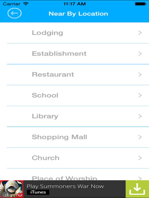 Screenshot #5 pour Parking locations & nearby shops search