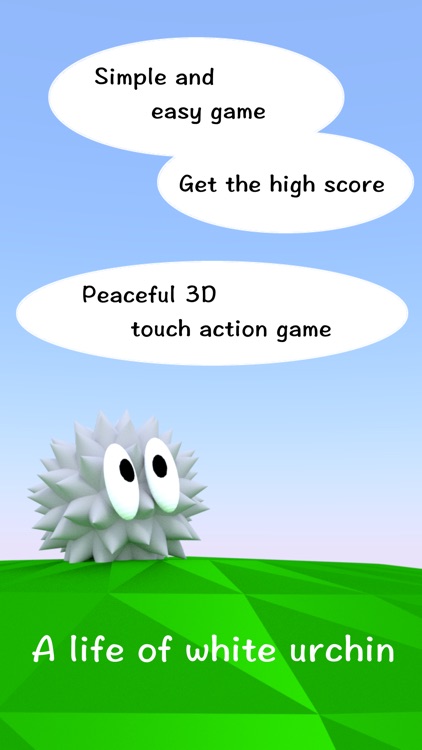 Peaceful 3D touch action〜A life of white urchin〜