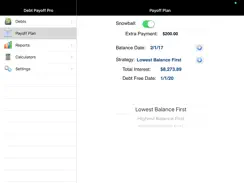 Debt Payoff Assistant iPad image 4