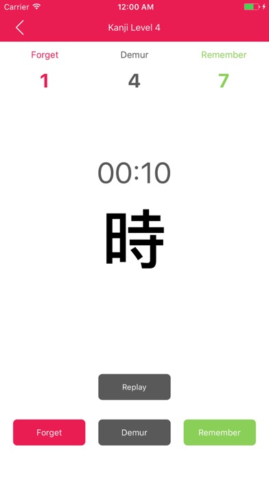 Kanji Learning Pro - Học kanji thật dễ screenshot 2