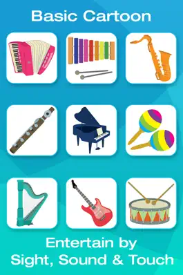 Game screenshot Musical Instruments Flashcards for Babies,Toddlers hack