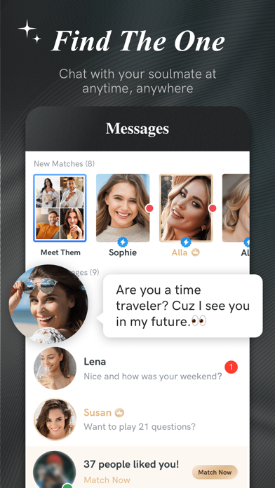 Luxy Dating - 婚活アプリ,メッセージのおすすめ画像5