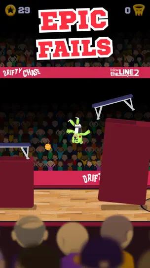 Скриншот Mascot Dunks на iPhone 4