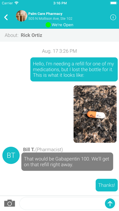 Palm Care Pharmacy Screenshot