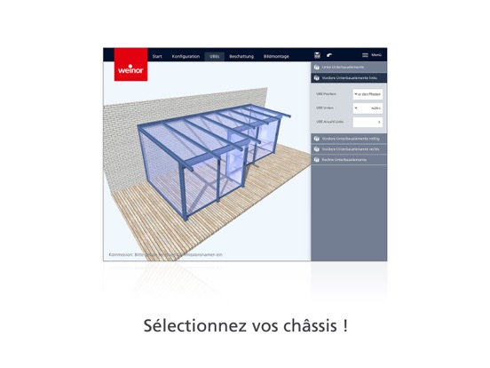 Screenshot #5 pour weinor 3D Designer