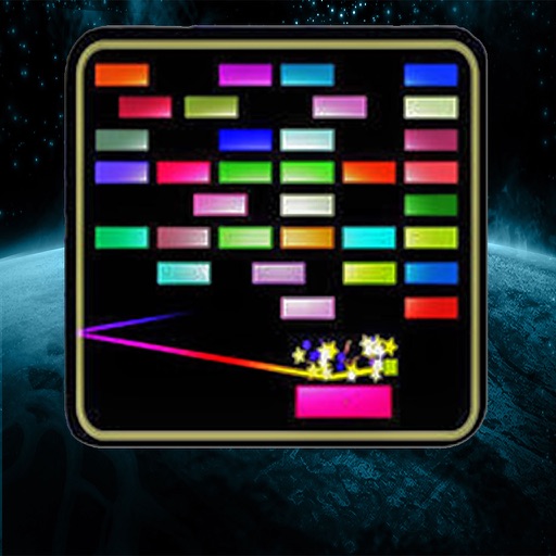 Brick Breaker Classic Glow Hero Game 2017 app icon