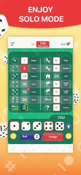 Game screenshot Yatzy - Best dice game apk