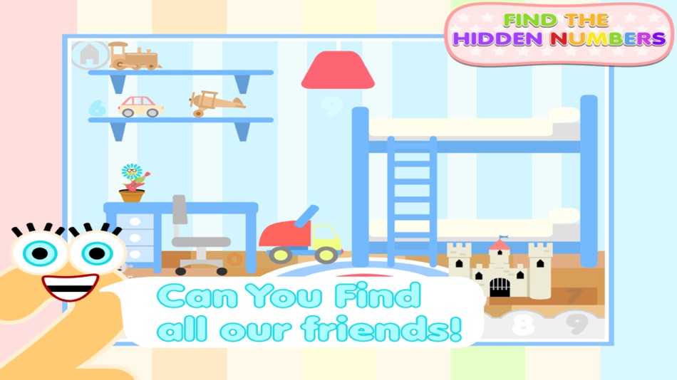 #1. Find The Hidden Numbers - Learning Game For Kids (iOS) 由: Simon Turner