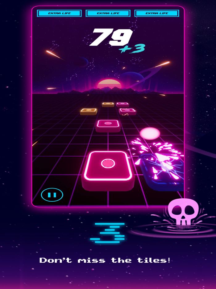 Bally Jump 3D ball hop tiles