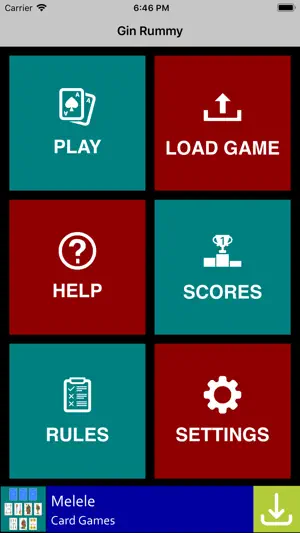 iGin Rummy screenshot 1