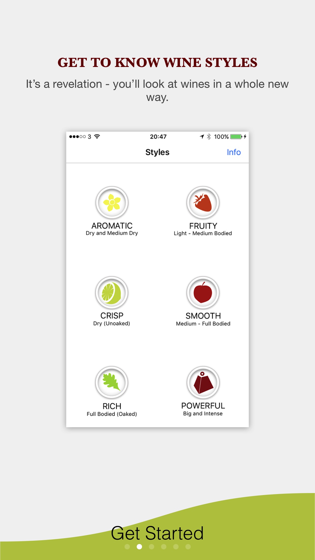 Screenshot do app Pocket Wine: Guide & Cellar