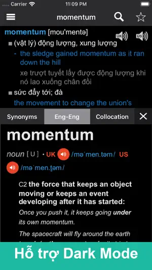 English Dictionary ProDict screenshot 1