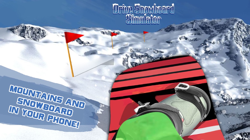 #2. Drive Snowboard Simulator (iOS) 由: Alina Sapolgina