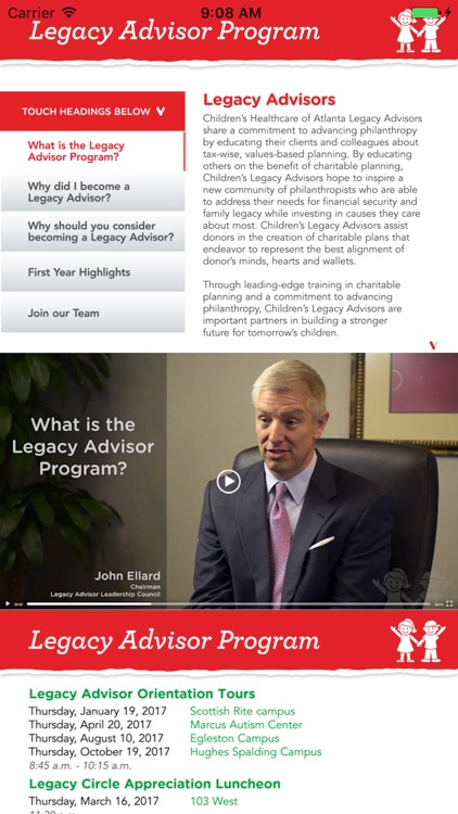 Legacy Giving at Children's screenshot-3