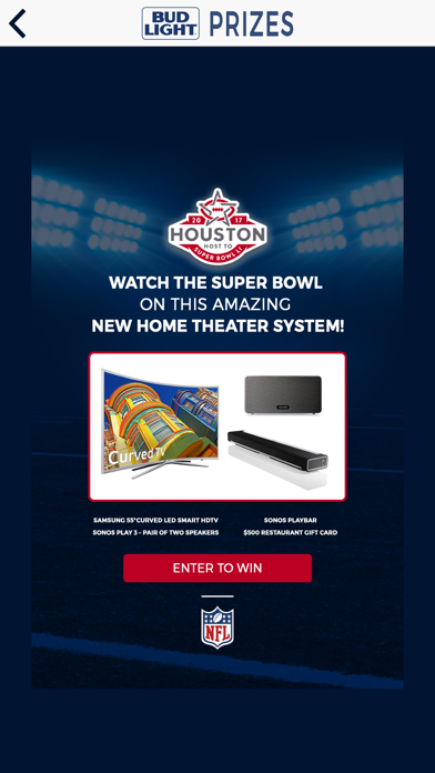 How to cancel & delete Super Bowl Prizes from Bud Light from iphone & ipad 3