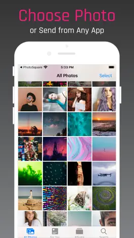 Game screenshot PhotoSquare for Instagram apk