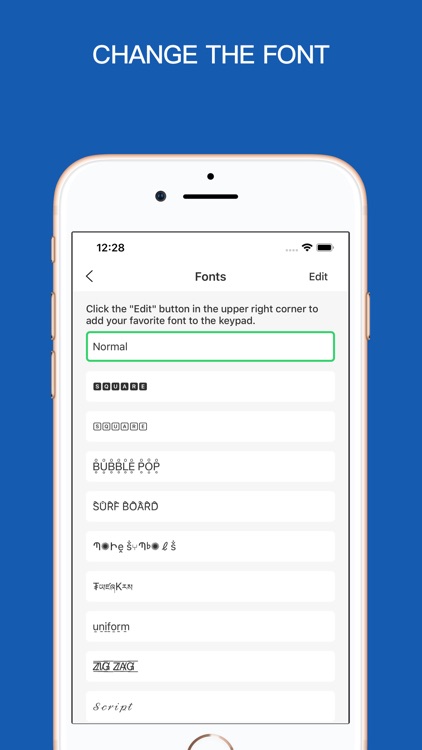 Fonts Changer Custom Keyboard screenshot-4