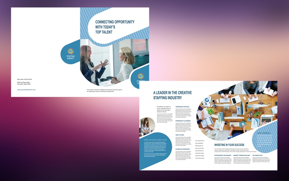 #3. Brochure Design - Templates for illustrator (macOS) 由: xin jin