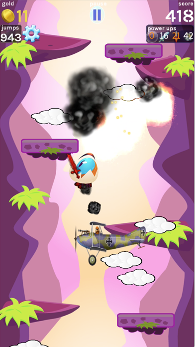 Jumpy Cloud Heroes Screenshot 1