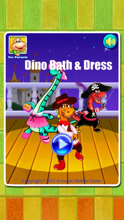 Dino Bath & Dress Up -FREE games for girls & boys screenshot-4