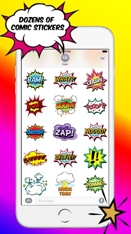 Comics Pop Art Stickers screenshot-3