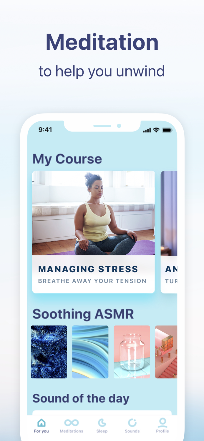 Meditation and Sleep by Verv