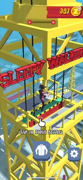 Game screenshot Sleepy Walker - Shaky Heights mod apk