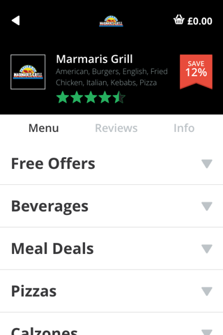 Marmaris Grill LA14 screenshot 3