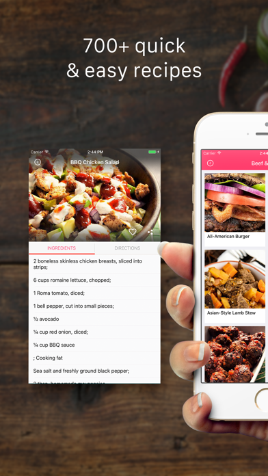 Screenshot #1 pour Healthy Paleo Recipes, Ingredients, Meal Plans