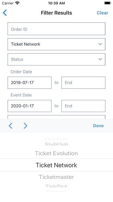 Seat Scouts Screenshot