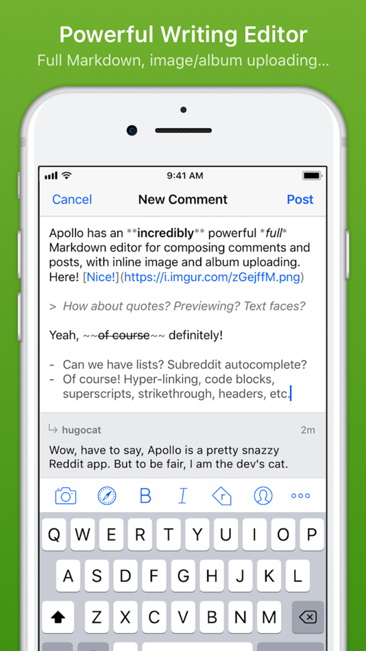 #4. Apollo for Reddit (iOS) Podle: Christian Selig