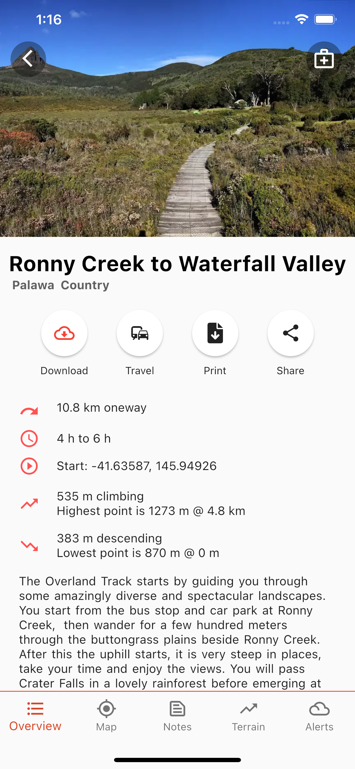 Overland Track