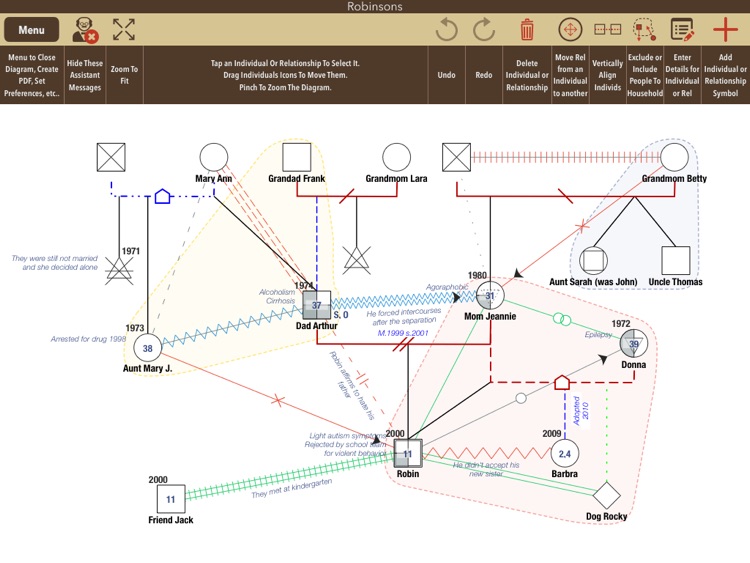 iGenogram: Genogram Editor
