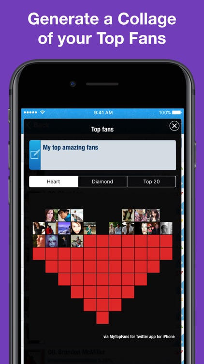 MyTopFans Pro for Twitter - Track followers