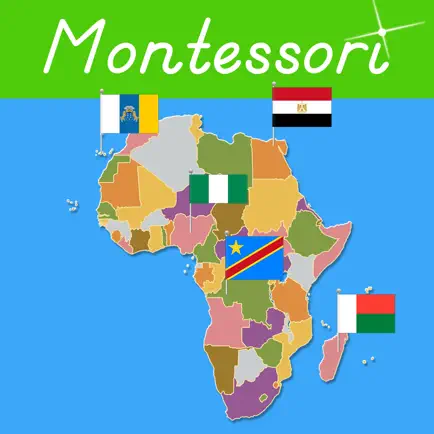 Africa - Montessori Geography Читы