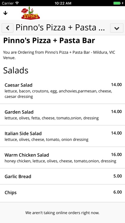Pinno's Pizza + Pasta Bar screenshot-3