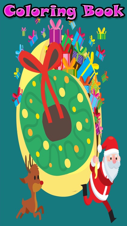 Happy New Year & Merry Christmas Coloring Games