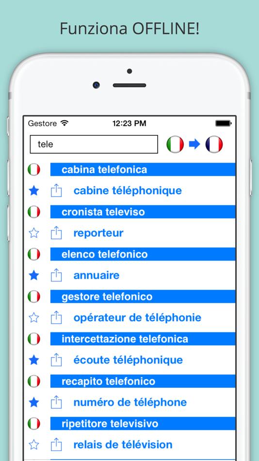 Offline French Italian Dictionary - 2.4.0 - (iOS)