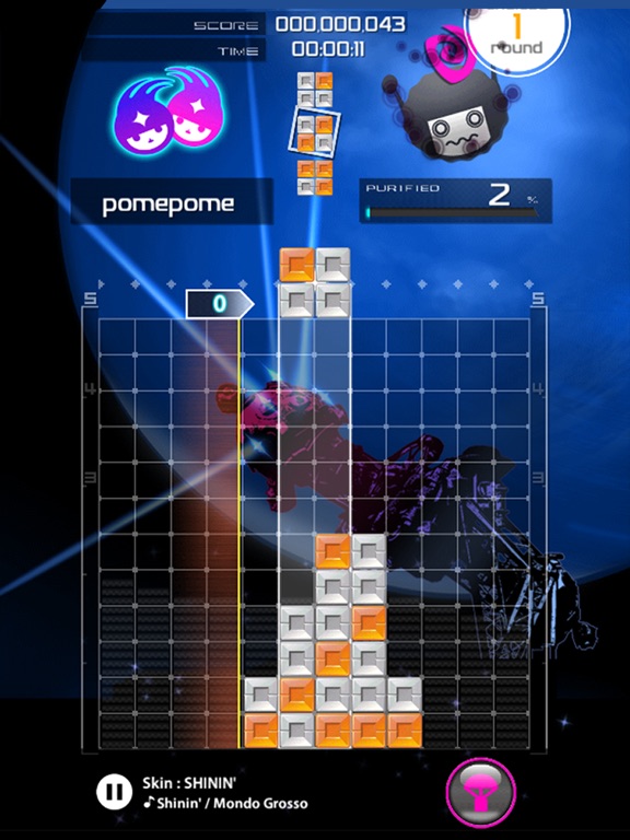 Скачать игру LUMINES PUZZLE AND MUSIC