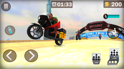 Superhero Bike Stunt Racing 3D Screenshot