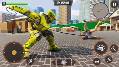 Iron Superhero war Real Heros Screenshot