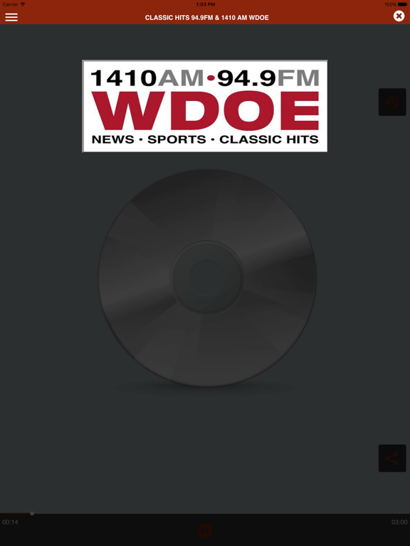 Screenshot #6 pour Classic Hits WDOE 1410 & 94.9