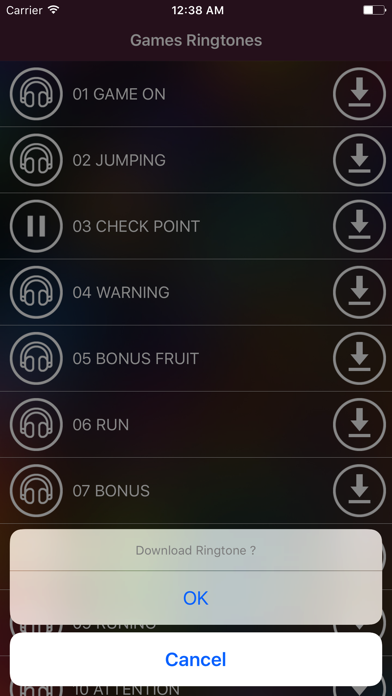 Video Games Ringtones-Free Retro Sounds for iPhone screenshot 3